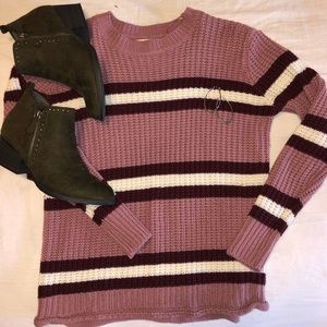 Chunky Striped Sweater